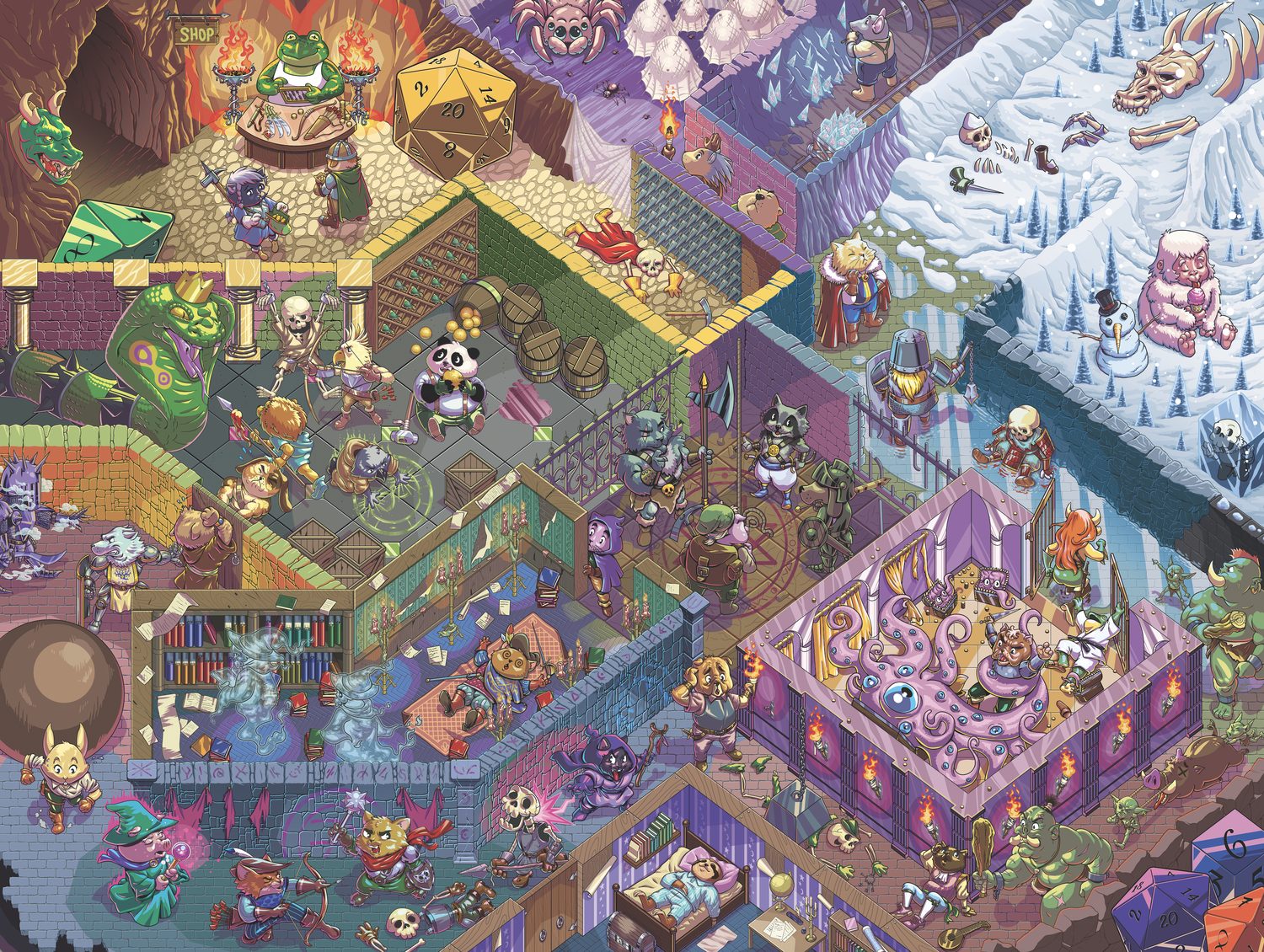 Dungeon Run artwork